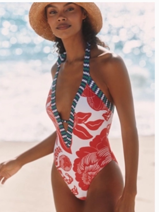 Celandine Other - Celandine x Grace Gillespie Marcela plunged one piece swimsuit XL anthropologie